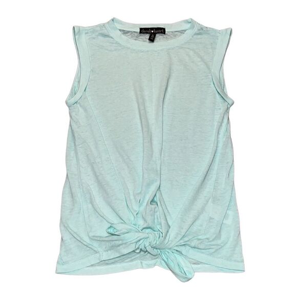 Derek Heart Juniors Tie-Hem Tank Top - Picture 3 of 10